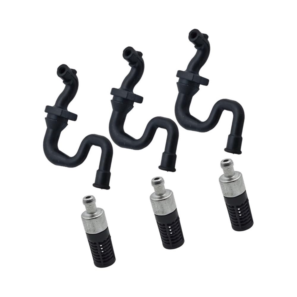 3Pcs Chain Saw Hose Line Filter Kit Fit for MS231 MS231C MS251 MS251C MS231C-BE MS251C-BE 1143 647 9401