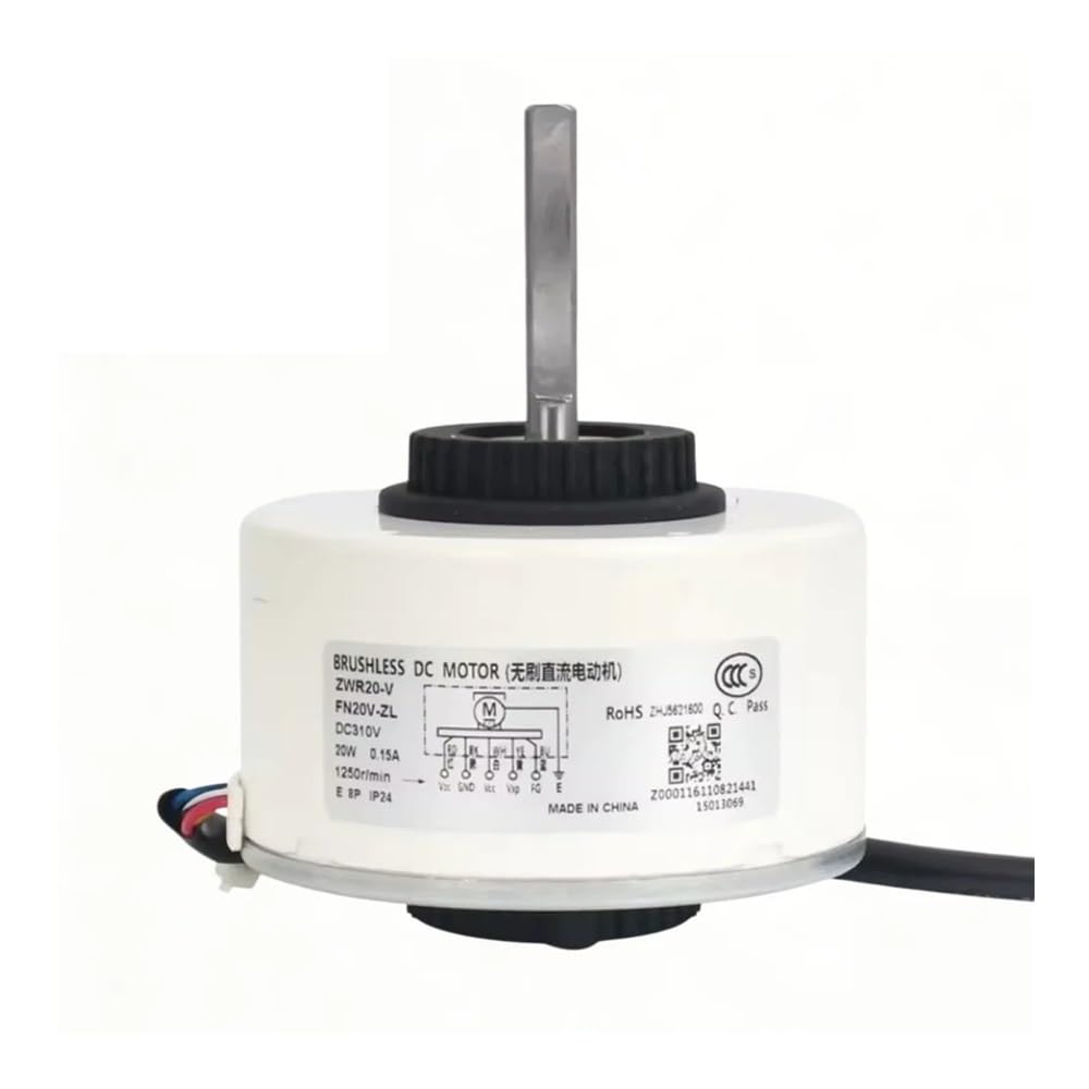 LCHENYINGOU ZWR20-V Indoor Air Conditioning DC Motor 310V 20W 1250RPM FN20V-ZL Compatible Conditioner Part