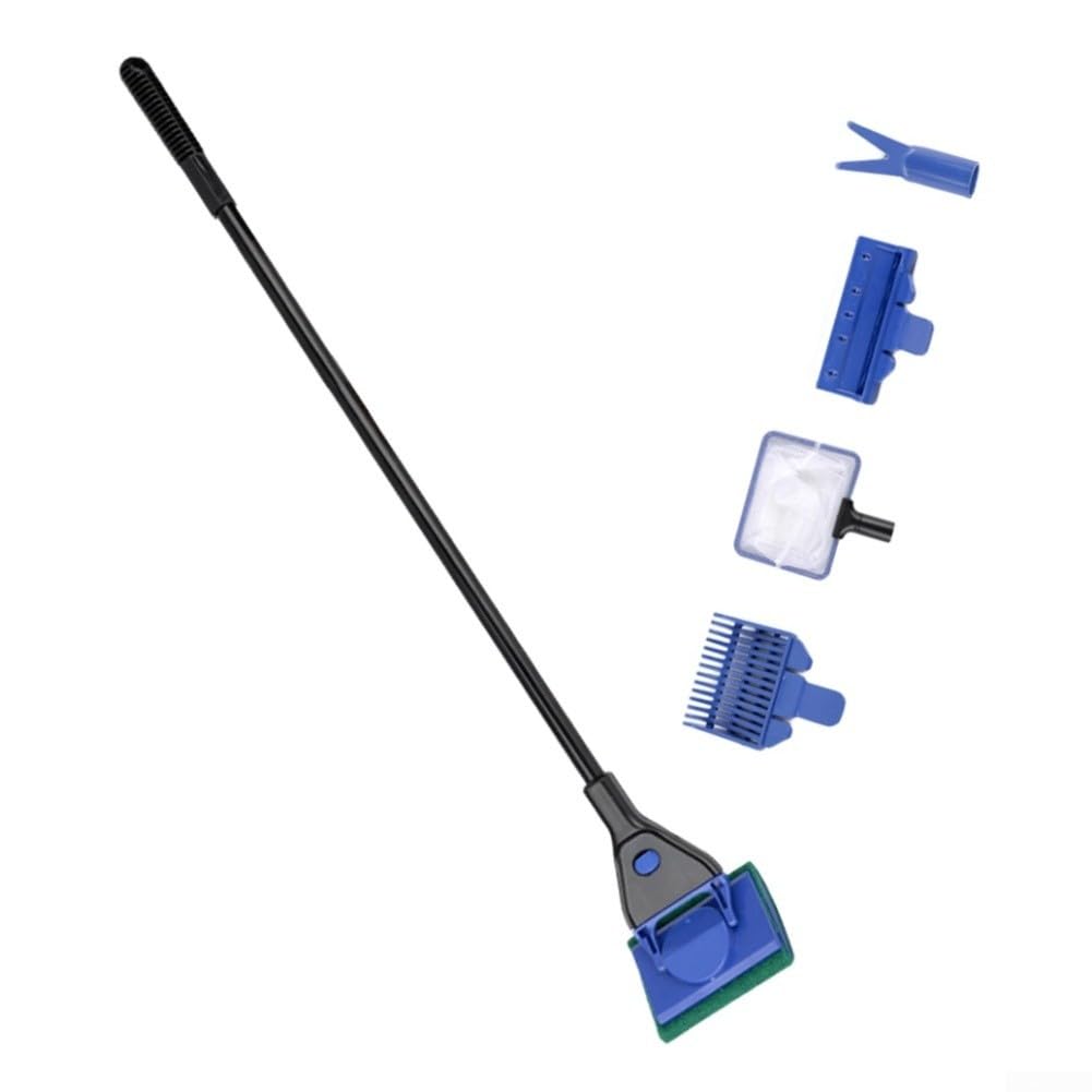 Kit Acuario 6 Piezas Cepillo Rastrillo Red Kit Acuario 6 Piezas(3-in-1)