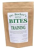 Dr. Becker's Mini Bites | All Natural with 100% Pure Ingredients | Beef Liver and Ginseng Training Treats for Small Dogs, 5 oz