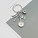 Produktbild KFYOUXIN Charm Messer und Gabel, Pommes Frites Schlüsselbund, Bratpfanne Schlüsselbund, Koch, Bäckerei Geschenk Schlüsselbund
