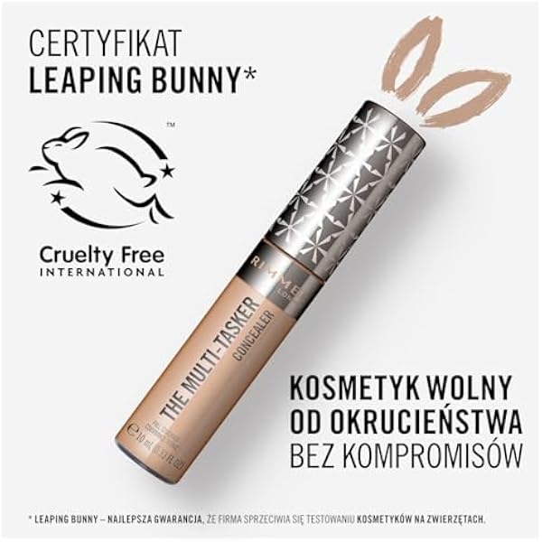 Rimmel Multi Tasker — увлажняющий жидкий корректор под глаза и для лица с веганской формулой, № 48 Vanilla