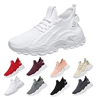 Zapatillas Verano Mujer,Zapatillas Verano Mujer,Slip-On Comodas Ligeras para Correr Trabajar Andar Pasear Casual Sneakers