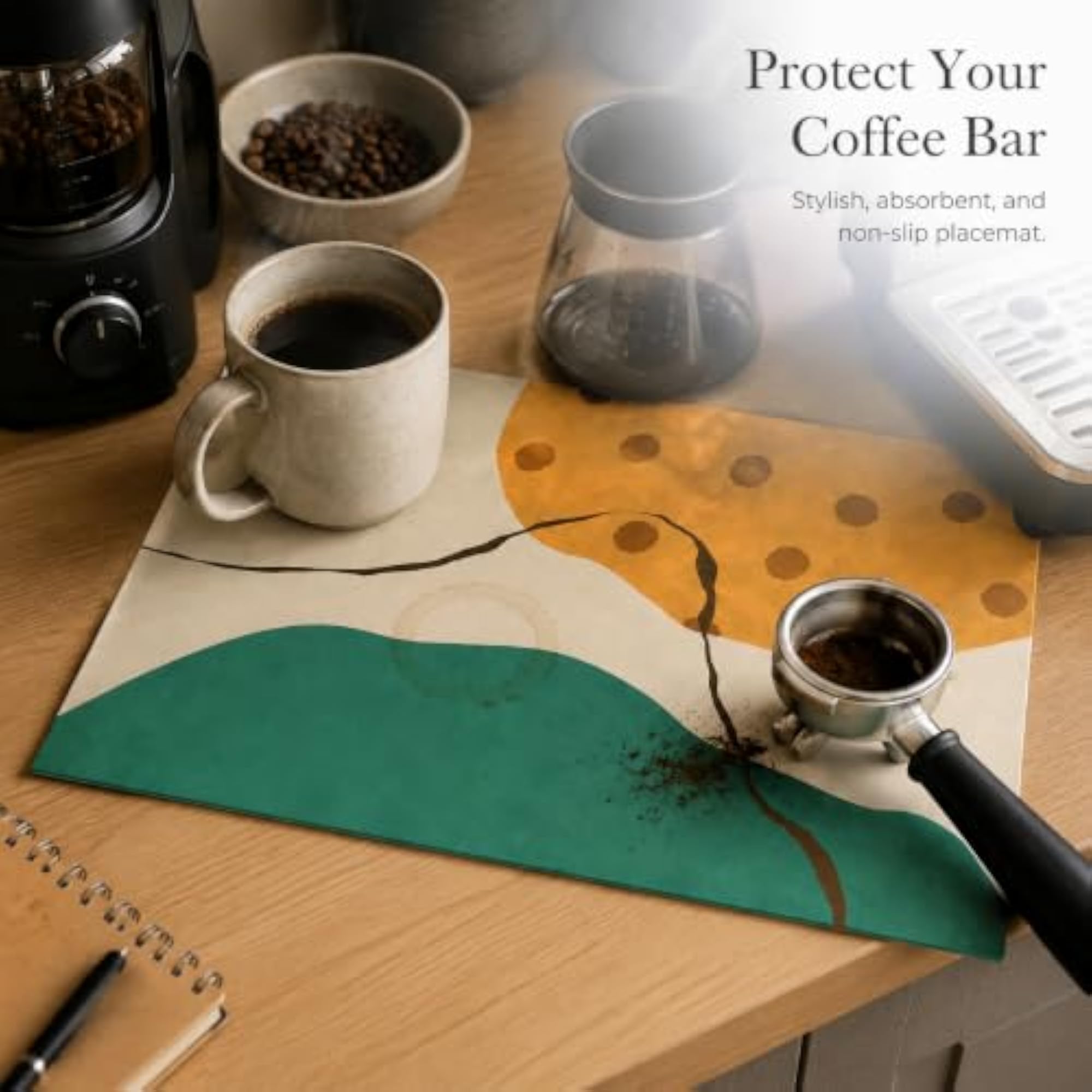 Diatomaceous Earth Absorbent Kitchen Mat, 30x50cm