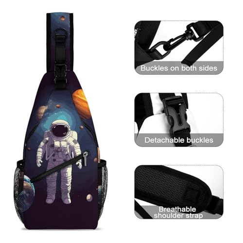 Bolso Sling Bolsa Cruzada Casual para Senderismo miniatura 3