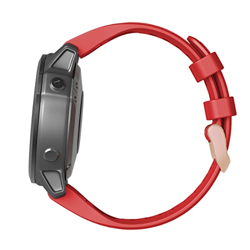 Fleshy Leaf QuickFit 20mm Watch Band Compatible with Garmin Fenix 7S 5S/ 5S Plus, 6S/ 6S Pro, D2 Delta S, Descent Mk2S - Image 3