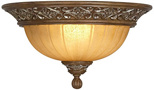 Kathy Ireland A030302QA Sterling Estate 14 Inch Wide Ceiling Light Fixture thumb #3
