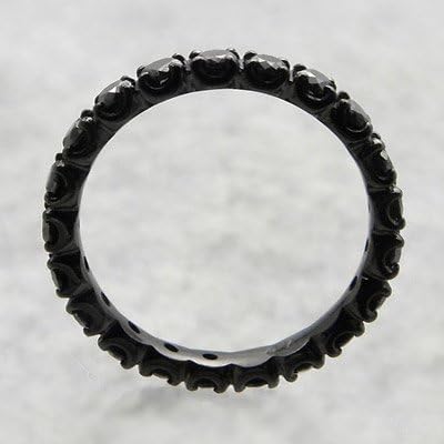 Amazon | umu(アム) fulleternity 1.0ct ブラックダイヤモンド フル