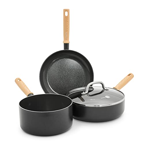 GreenPan Hudson Ceramic Nonstick 4-Piece Cookware Set