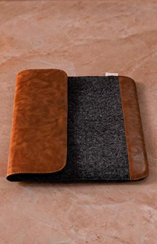 Image of OON Felt Laptop Sleeve - Classy-11 Inch-Grey