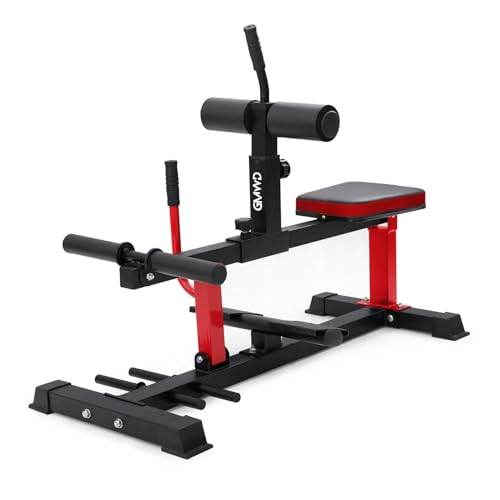 GMWD Adjustable Seated Calf Raise Machine with Band Pegs for Leg Training and Exercise - Home Gym...