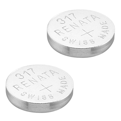  RENATA Lot de 2 Blisters de 1 Pile bouton oxyd...