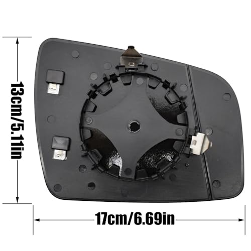Rétroviseur Opel Zafira B miroir de remplacement contre angle mort