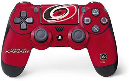 Vista 19 de Skinit Calcomanía para juegos compatible con el controlador de PS4, diseño oficial de la NHL Carolina Hurricanes de la NHL