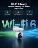 Kamera Bezpieczeństwa Reolink Zewnętrzna Bezprzewodowa Bateria z Panelem Słonecznym, F1.0, Dwuzakresowe Wi-Fi 2,4/5 GHz, 6, Obrót 355° i Pochylenie 90°, Inteligentne Wykrywanie, Altas PT Ultra