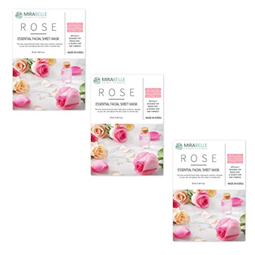 Mirabelle Korea Rose Sheet Mask Pack Of 3 - Image 2
