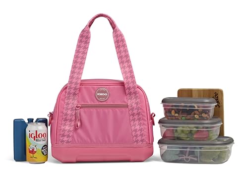 Image of Igloo Tag Along 12-Can Satchel Cooler | Insulated Cooler Bag with Sturdy EVA Base