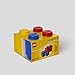Room Copenhagen, LEGO Storage Brick Multipack - Includes 3 Stackable Bricks - 3-Piece, Classic Colors (40140601)