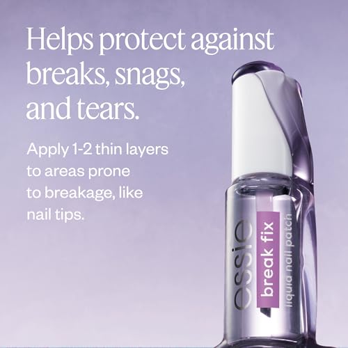Image of essie Break Fix Liquid Nail Patch, Nail Repair for Damaged Nails, 0.23 fl oz