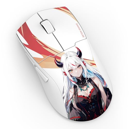 M918AK Mouse da gioco wireless a 3 modalità, mouse leggero da 55 G 26 K DPI con impugnatura ergonomica naturale, pulsanti completamente programmabili, software supporta associazioni di tasti - Mouse gaming - Immagine 3