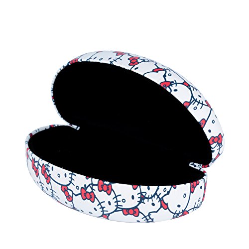 Porta Óculos Hello Kitty Classical Faces Urban Branco