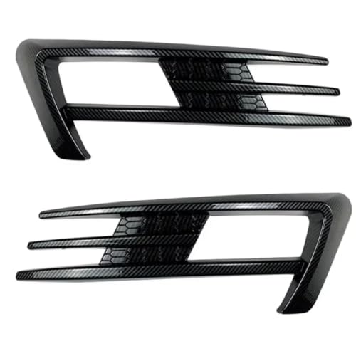 Rejilla antiniebla para coche VW embellecedor de parachoques delantero negro resistente 2