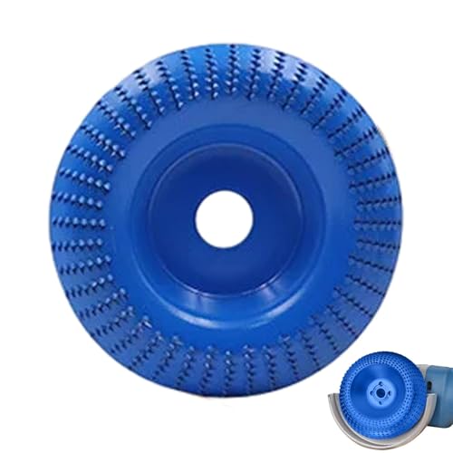 Disco de conformación de madera, disco de talla de madera - Rueda de conformación de madera,Accesorio de amoladora angular de acero al carbono, rueda de conformación de madera para conformar y lijado