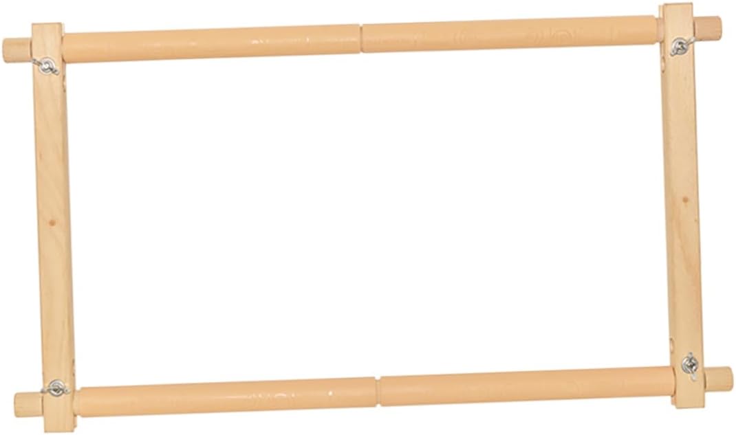 TEHAUX 1set Wooden Cross Stand Easy Assembly Embroidery Tapestry Frame for Convenient Crafting and Storage High-end Beech Material for All Embroidery Projects