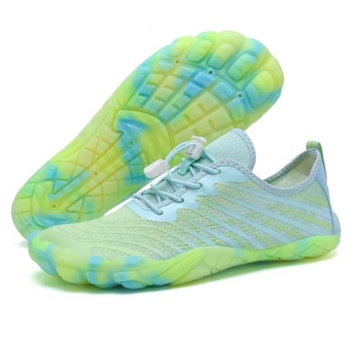 Image of Water Shoes for Men Barefoot Quick-Dry Aqua Sock Outdoor Athletic Sport Shoes for Kayaking, Boating, Hiking, Surfing, Walking