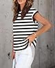 ZESICA Womens Summer Cap Sleeve Crewneck Tops Casu... #3