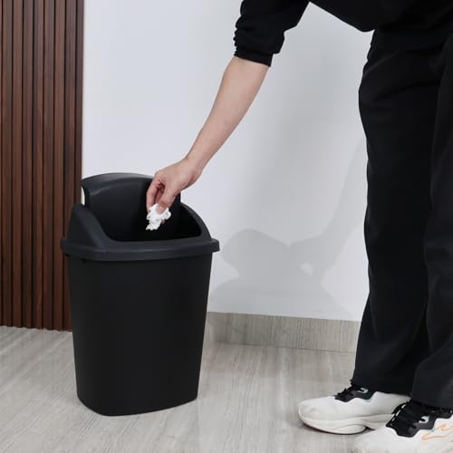 Caneca de basura negra de 6 galones pack x4 miniatura 5