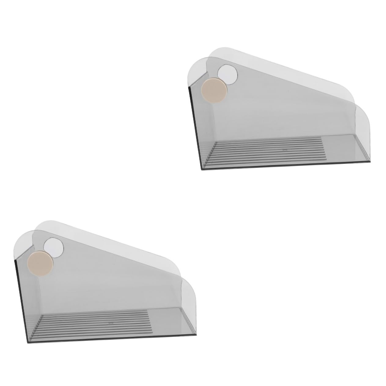 SHINEOFI 2pezzi Organizzatore Documenti Da Scrivania Pet e Scaffale Per Libri Trasparente Porta Documenti e File Per Ufficio e Studio Design Moderno e Funzionale Facile Da Usare e Riporre
