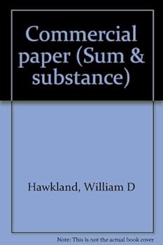 Unknown Binding Commercial paper (Sum & substance) Book