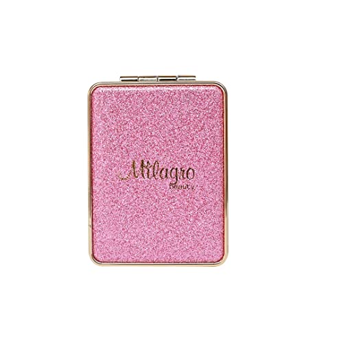 Milagro Beauty Hand Mirror Foldable Vanity Makeup Rectangle Magnifying,Makeup Mirror_ New