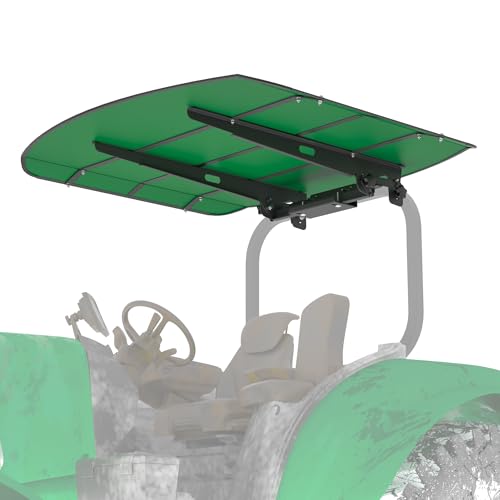 BERPET Green Tractor Canopy for ROPS 53-3/8