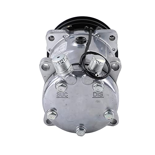 ACTECmax Universal A/C Compressor with Black 2PK Clutch Sanden 508 5H14 R134A by ACTECMAX - Used condition - Image 4
