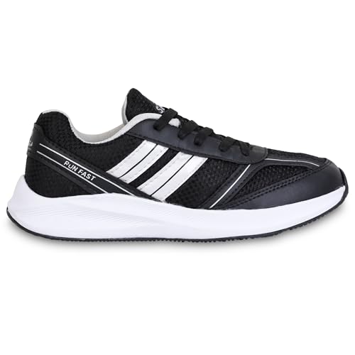 Image of SEAGA Sports Men's Lightweight Sports Running Shoes with Breathable Mesh & Cushioned Sole and Comfortable Shoes