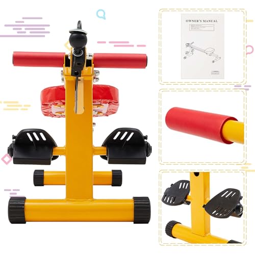Meooeck Kids Rowing Machine Fitness Exercise Equipment for Kids Indoor Waist and Back Exerciser Adjustable Children Workout Equipment for Physical Training Beginners Children Toddler Outdoor Sports - Image 4