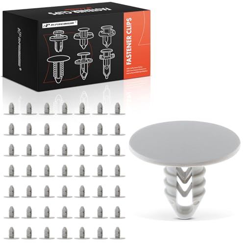 Clips de nailon blanco para techo de Ram ProMaster 1500, 2500 y 3500 (2015-2020), pack de 50 uds
