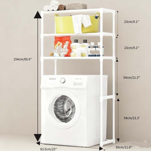 Étagère au-dessus de la machine à laver pour optimiser les petits espaces - 3