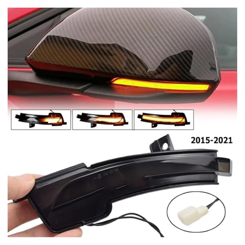 Luz piloto intermitente LED dinámica para solucionar falta de visibilidad en Mustang 3