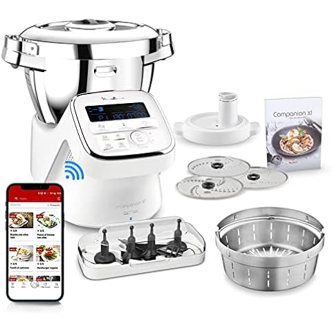 Moulinex - Robot de Cocina Multifunción I-Companion XL Blanco Cover