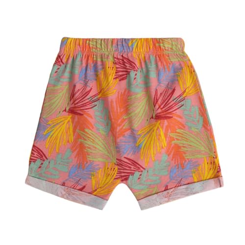 Image of miniklub Girls Pack of 3 Floral Printed Pure Cotton Shorts