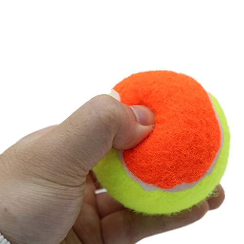 ZHUOKECE Tennis Balls, 12 Pack 50% Low Compression Stage Tennis Ball by ZHUOKECE - Used condition - Image 5