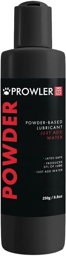 RED Powder Lubricant – 250g Bottle Makes 37 litres | Just Add Water Powdered Personal Lube, Customisable Consistency, Smooth Long-Lasting Formula, Condom Compatible - Packaging May Vary