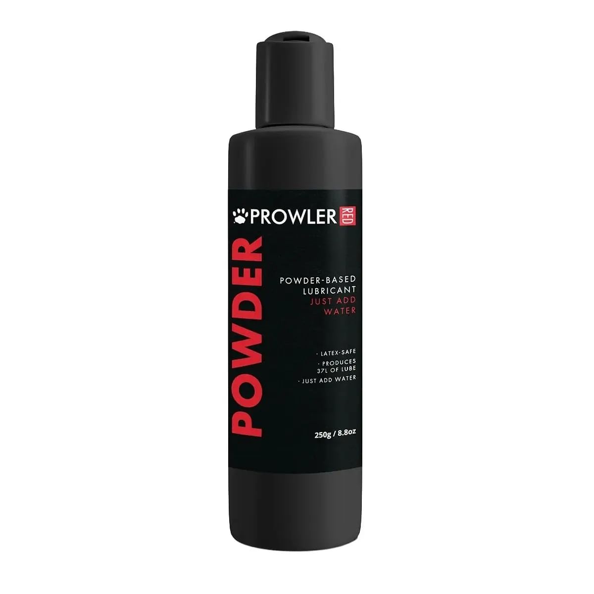 RED Powder Lubricant – 250g Bottle Makes 37 litres | Just Add Water Powdered Personal Lube, Customisable Consistency, Smooth Long-Lasting Formula, Condom Compatible - Packaging May Vary