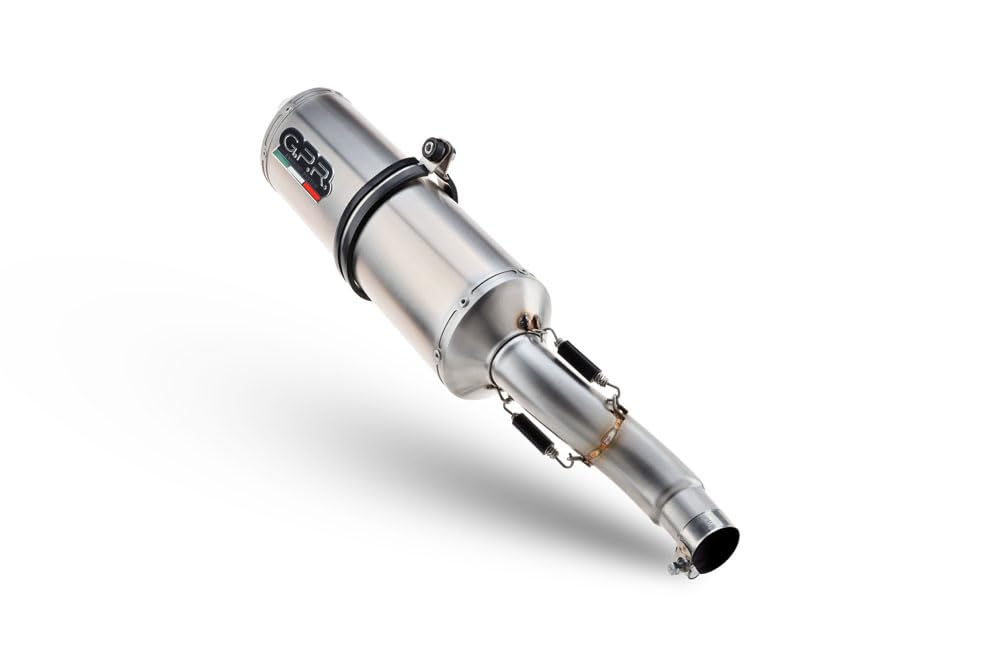 Scarico compatibile con Bmw R 1200 St -Rt 2003-2008, Satinox