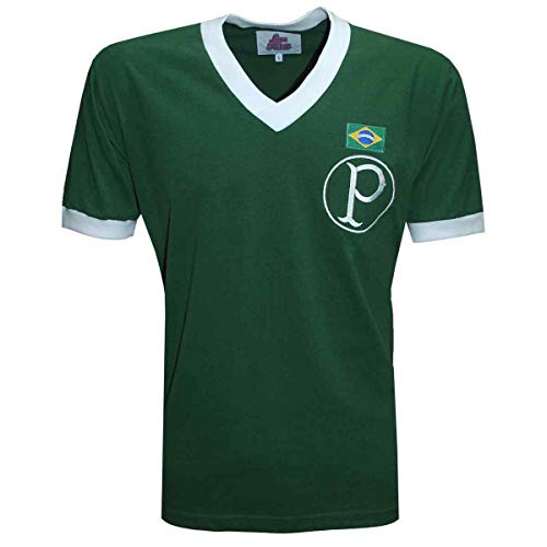 Kit com 2 Camisas Liga Retrô Liga Retrô Palmeiras 1914/15 e 1951 Masculina (GG)