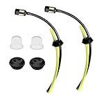 Tubo Benzina Decespugliatore, Ricambi Decespugliatore, Flessibile del Carburante di Ricambio Accessori, Kit Tubi Carburatore Decespugliatore per Decespugliatore Motosega Tagliasiepi