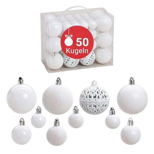 WOMA Christbaumkugeln Set Weiß & 22 weiteren Farben - 50er & 100er...